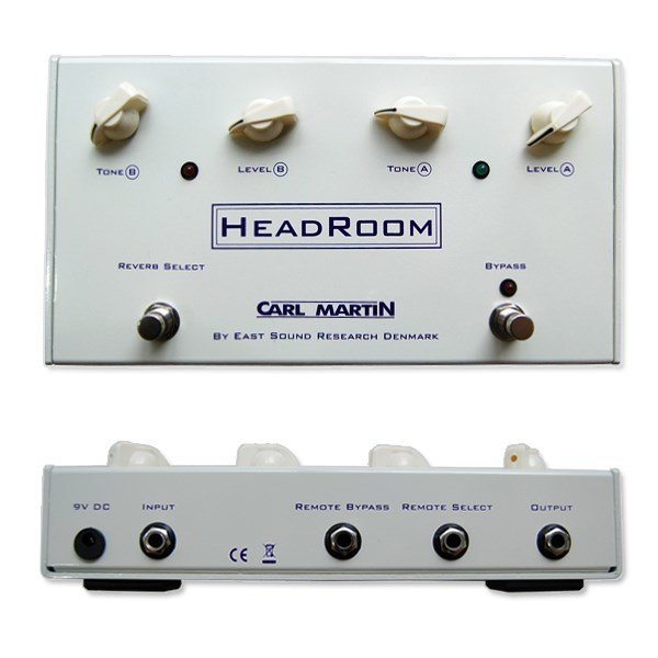 Carl Martin HeadRoom Reverb Pedalı