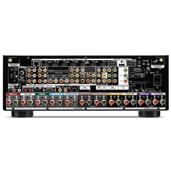 Denon AVR-X 6300 H 11.2 Channel HEOS Wireless Multi-Room (Black)