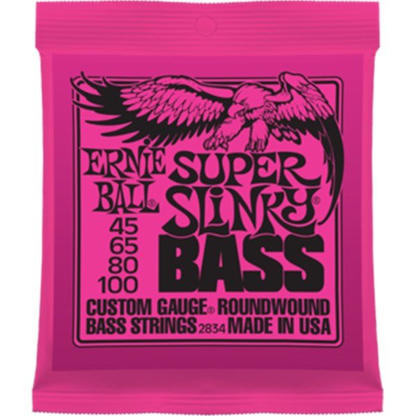 Ernie Ball P02834 Super Slinky Nickel Bas Gitar Teli