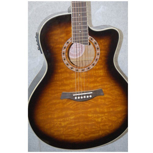 Jay Turser JTA 424QCET TSB Elektro Akustik Gitar