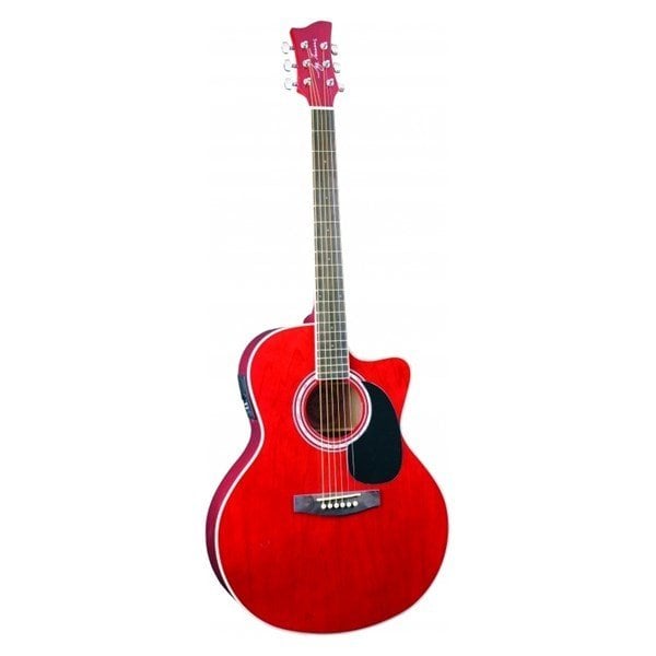 Jay Turser JTA 444 CET TR Elektro Akustik Gitar