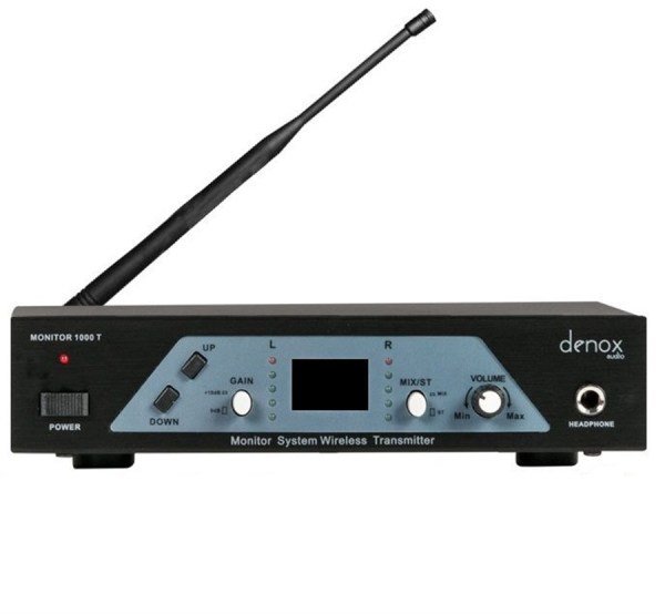 Denox MONITOR 1000 16 Kanallı İn-Ear UHF Telsiz Monitör