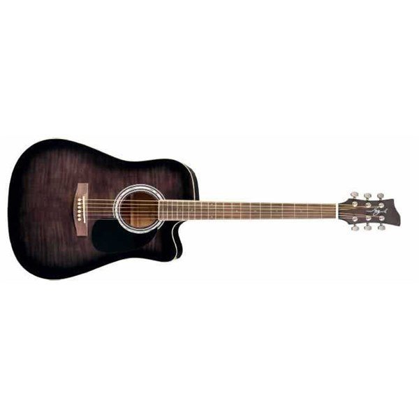 Jay Turser JTA 454 QCET TBK Elektro Akustik Gitar