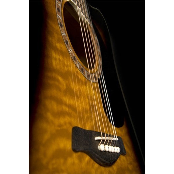 Jay Turser JTA 454 QCET TSB Elektro Akustik Gitar