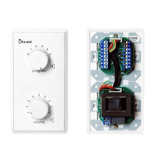 Denox VS-12R Trafolu 12 Watt Volüm Kontrol 6 Program Seçici
