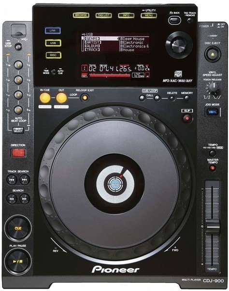 Pioneer Cdj 900 - Cd Audio, MP3/AAC/AIFF/WAV Player