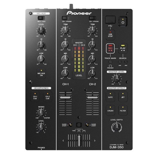 Pioneer Djm-350 İki Kanal, Efektli Dj Mikser