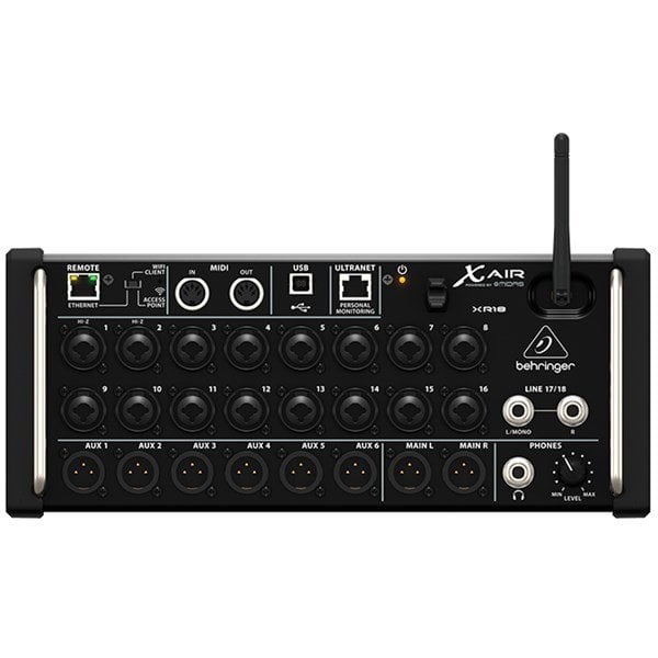 Behringer X Air XR18 - Kablosuz 18 Giriş 6 Aux Dijital Mikser