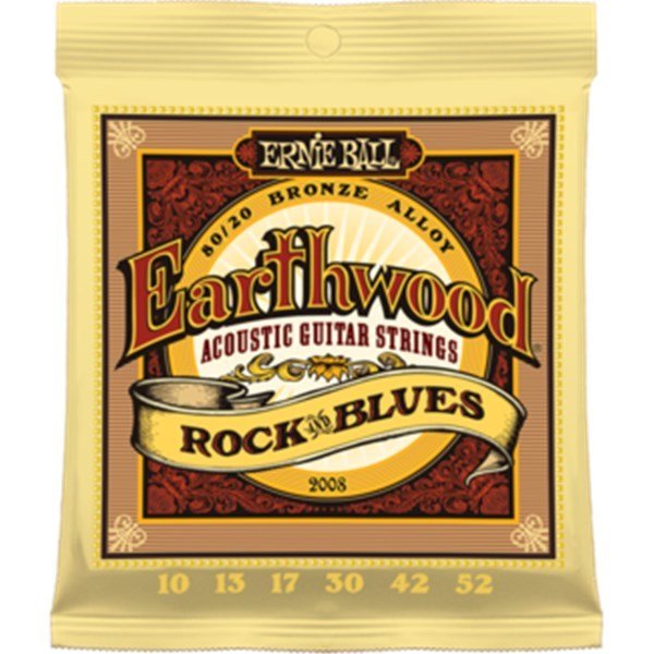 Ernie Ball P02008 Rock Blues Akustik Gitar Teli