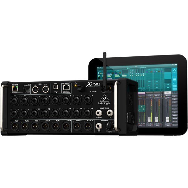 Behringer X Air XR18 - Kablosuz 18 Giriş 6 Aux Dijital Mikser