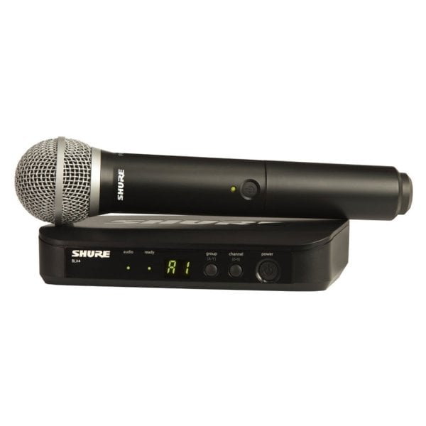 Shure BLX24E/PG58 Kablosuz Vokal Mikrofon