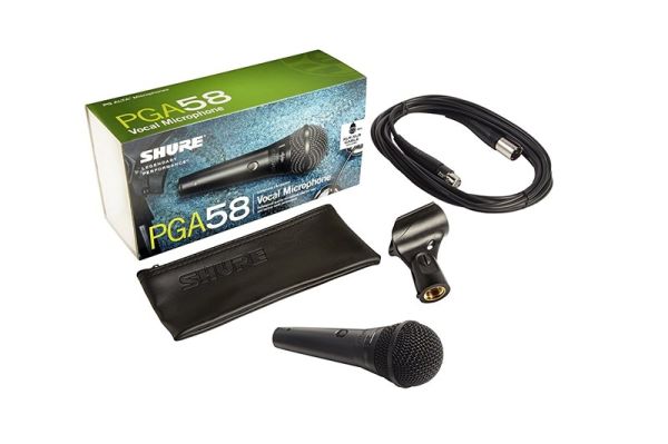 Shure PGA58-XLR Cardioid Dynamic Vokal Mikrofonu