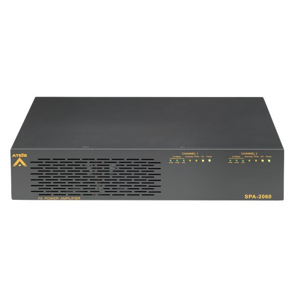 Ateis SPA2060 2x60 Watt/100 V Güç Power Amplifikatör