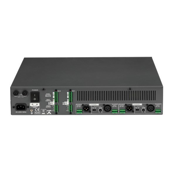 Ateis SPA2060 2x60 Watt/100 V Güç Power Amplifikatör