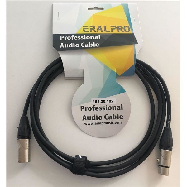 Eralppro 153.20.102 XLR Erkek-XLR Dişi Mikrofon Kablosu