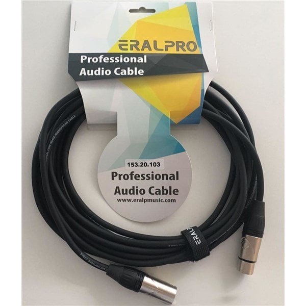 Eralppro 153.20.103 Mikrofon Kablos XLR erkek-XLR dişi