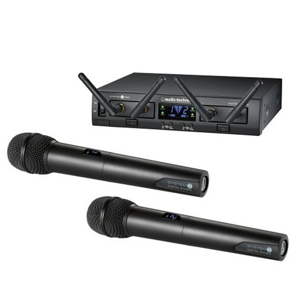 Audio Technica ATW-1322 Çift El Tipi Kablosuz Mikrofon Seti