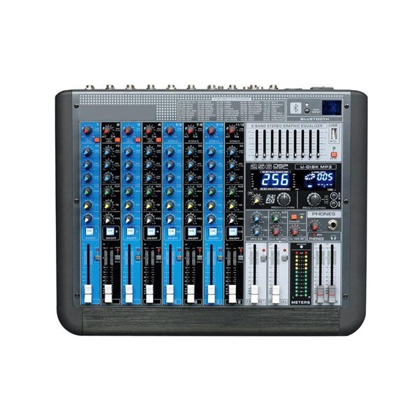 Lentus LNT-12 USB - 12 Girişli, Bluetooth, Usb Mp3 Deck Mikser