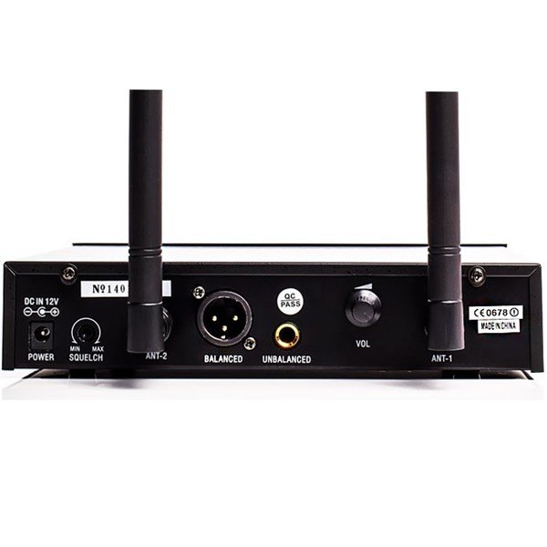 Doppler DM 200H Çift Anten Tek El Telsiz Mikrofon