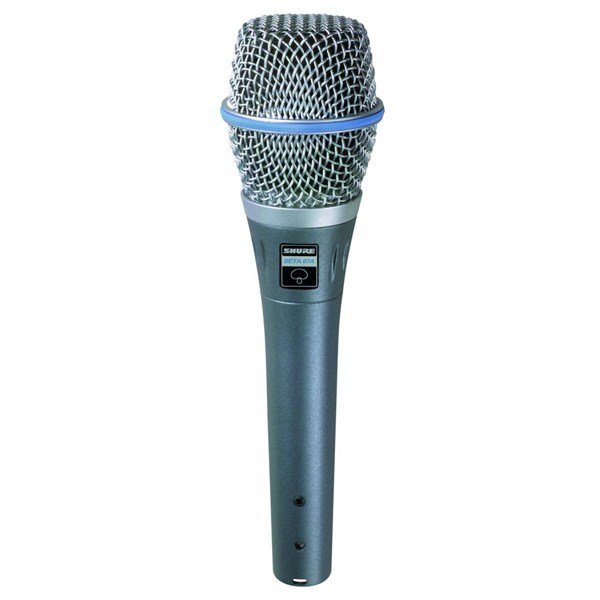 Shure BETA 87A Süper Kardioid Kondenser El Tipi Vokal Mikrofon