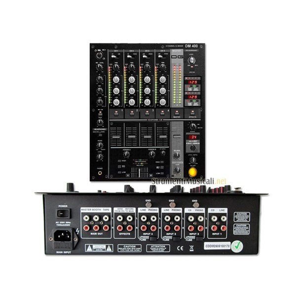 DAG DM 400 4 Kanal Dj Mikser (DH-70 Kulaklık Hediyeli)