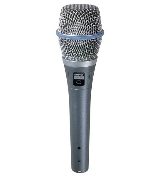 Shure BETA 87C Kardioid Kondenser El Tipi Vokal Mikrofon