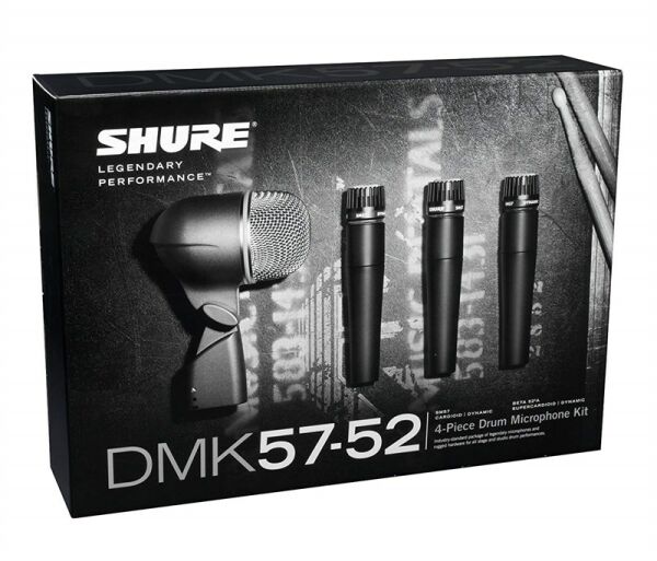 Shure DMK57-52 4lü Davul Mikrofon Seti