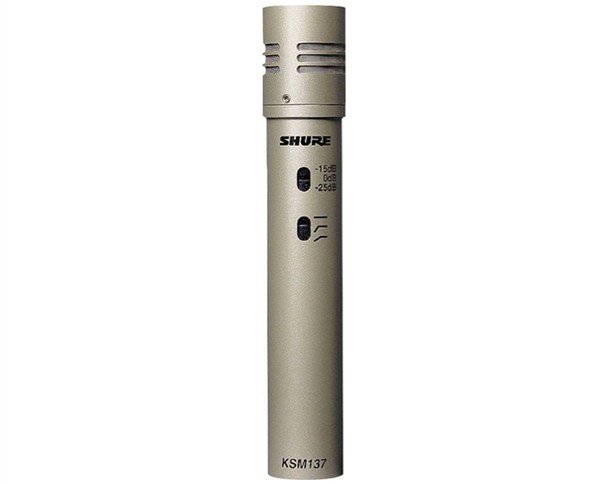 Shure KSM137/SL Cardioid Condenser Stüdyo Kayıt Mikrofonu