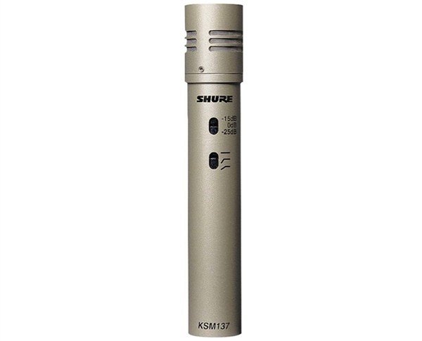 Shure KSM137/SL Cardioid Condenser Stüdyo Kayıt Mikrofonu