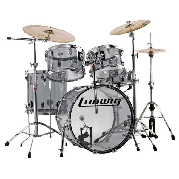 Ludwig L9125LM38 Vistalite Big Beat Akustik Davul Seti