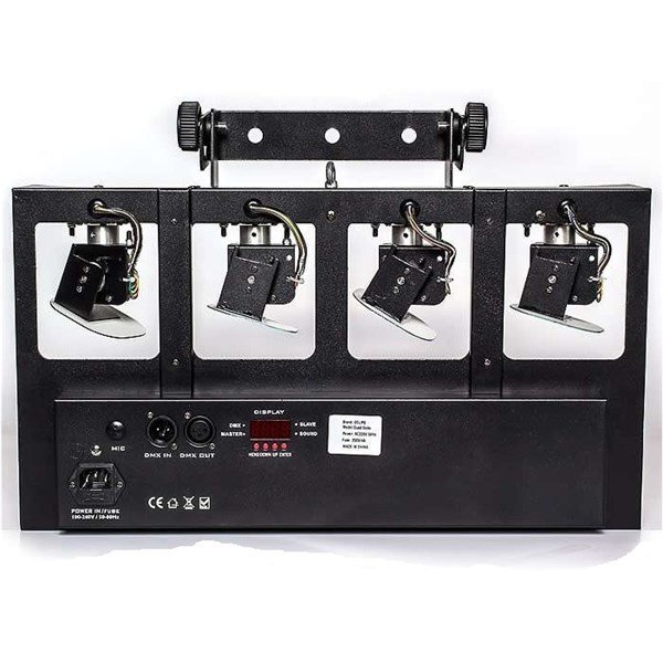 Eclips Quad Gobo 4 Aynalı Gobolu Renkli Led Efekt Işık