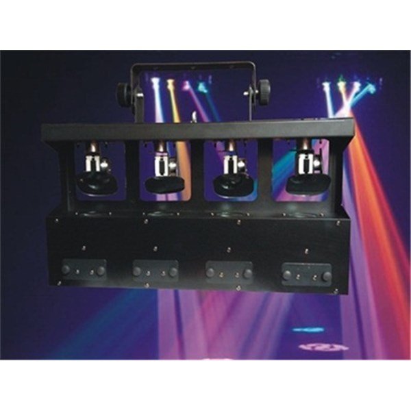 Eclips Quad Gobo 4 Aynalı Gobolu Renkli Led Efekt Işık