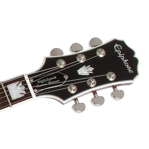 Epiphone Nighthawk Custom Reissue Trans Amber Elektro Gitar