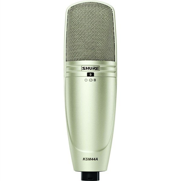 Shure KSM44/SL Multi-Pattern Stüdyo Condenser Mikrofon (Champagne)
