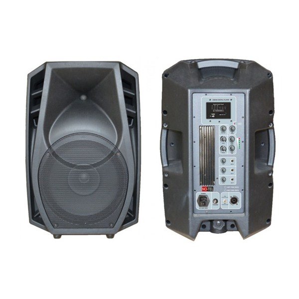 Notel NOT PKH 381A 15 İnç 400W Usb Girişli Aktif Kabin Hoparlör