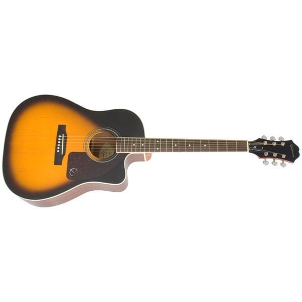 Epiphone AJ-220SCE Vintage Sunburst Elektro Akustik Gitar