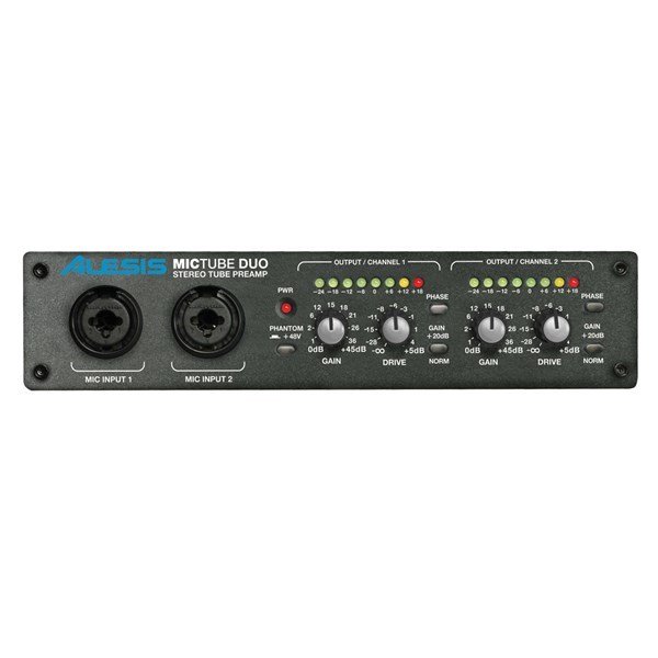 Alesis MicTube Duo İki Kanal Mikrofon Preamplisi