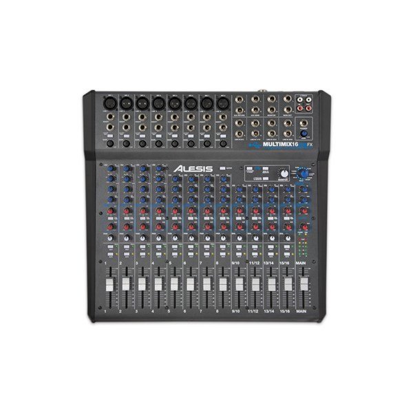 Alesis MultiMix 16UsbFx 8 Mono 4 Stereo Kanal Deck Mikser