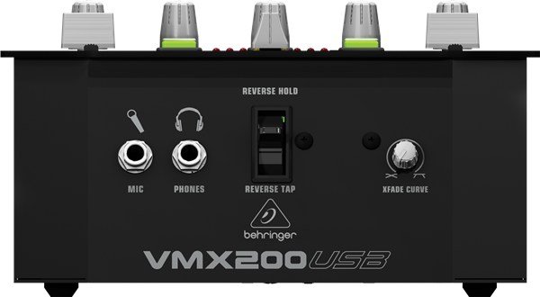 Behringer Pro Mixer VMX200USB 2 Kanal Usb Dj Mikser