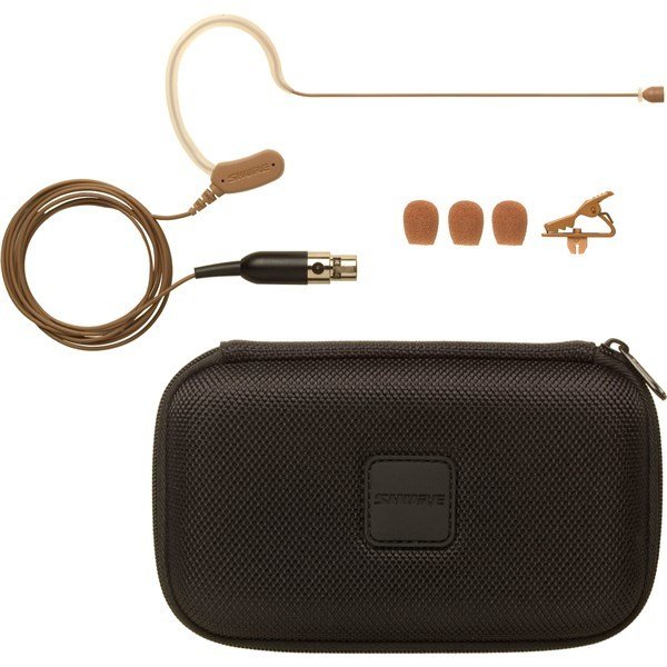 Shure MX153C/O-TQG Çok Yönlü Kondenser Headset Mikrofon (Kakao)