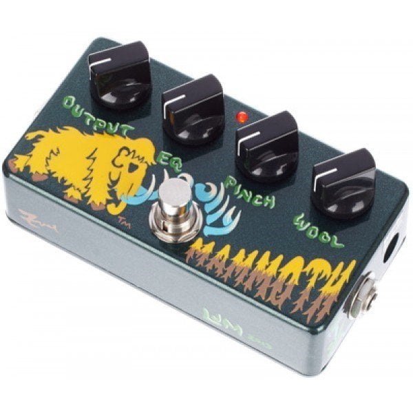 ZVex Woolly Mammoth Hand Paint Bas Gitar Fuzz Efekt Pedalı