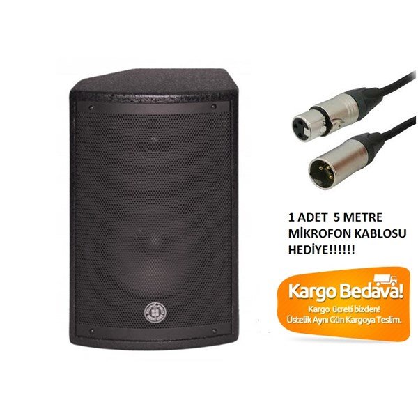Topp Pro TPS16 AP 6.5 İnç 140 Watt 2 Yollu Aktif Kabin Hoparlör