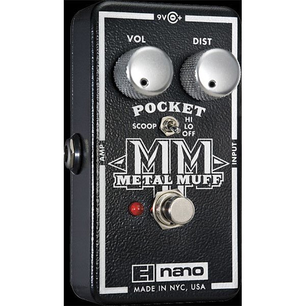 Electro Harmonix Nano Pocket Metal Muff Distortion Pedalı