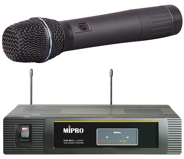 Mipro MR-801 A EL Tipi UHF Kablosuz Mikrofon Seti