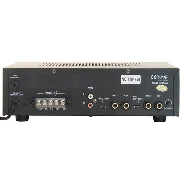 Denox PA-060 60-Watt 100V/8 ohm Amfili Mikser