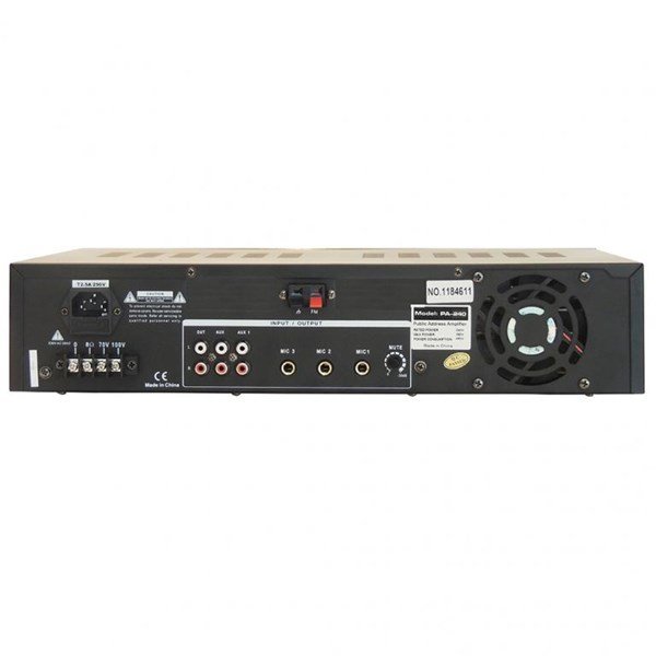 Denox PA-240 100 Volt Mikser Amfi 240 Watt