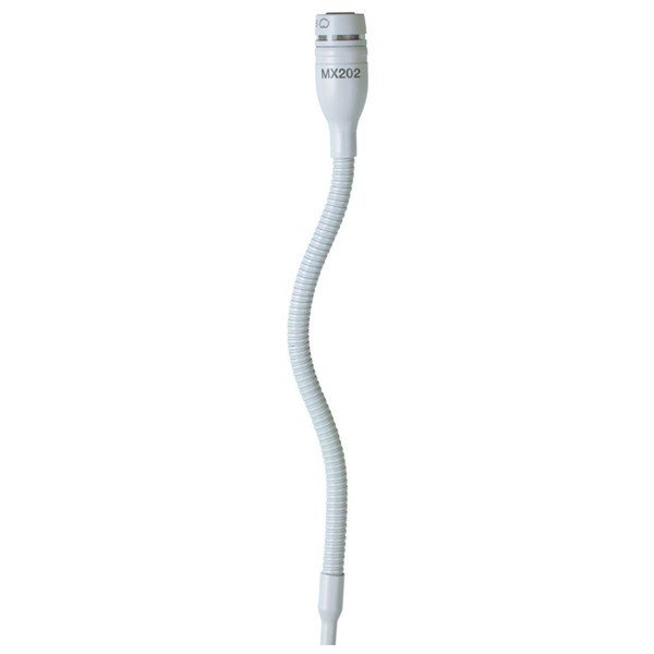 Shure MX202W/C Kardioid Kondenser Overhead Mikrofon (Beyaz)
