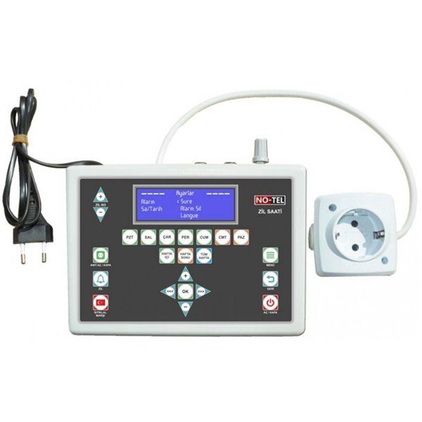 Notel NOT ZS2 180 Adet Zaman Ayarlı Okul Zil Saati