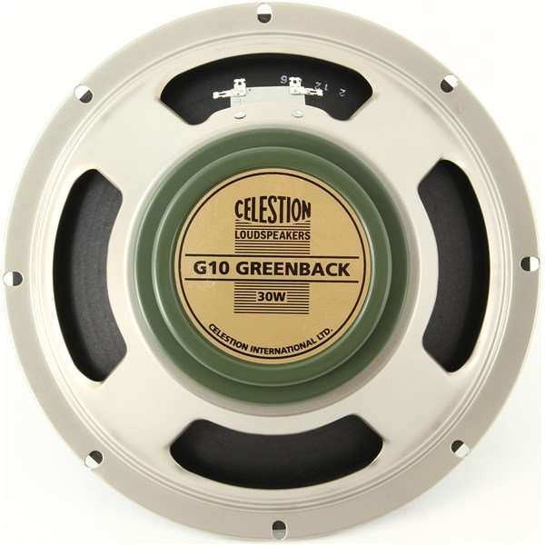 Celestion G10 GREENBACK 8 Ohm 30W 10-inç Gitar Hoparlörü