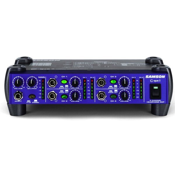 Samson CQ8 4-Kanal Kulaklık Amplifikatörü